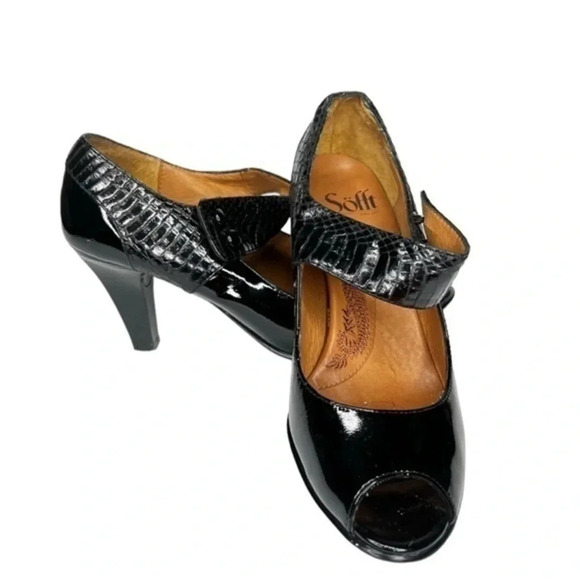Sofft Galante Chocolate Heels Size US 6.5 new - Picture 11 of 13
